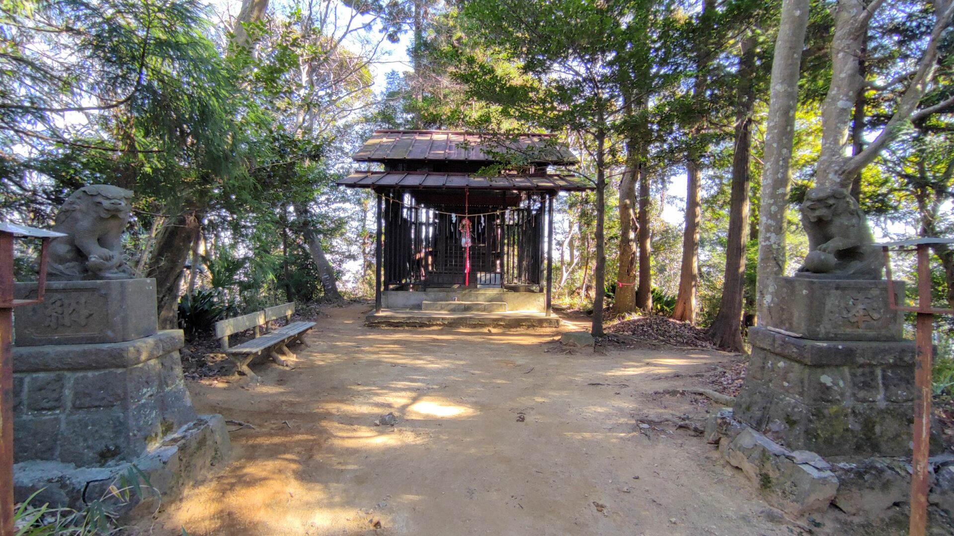 城山公園の「飯縄神社」で初詣＆登頂してきました。28