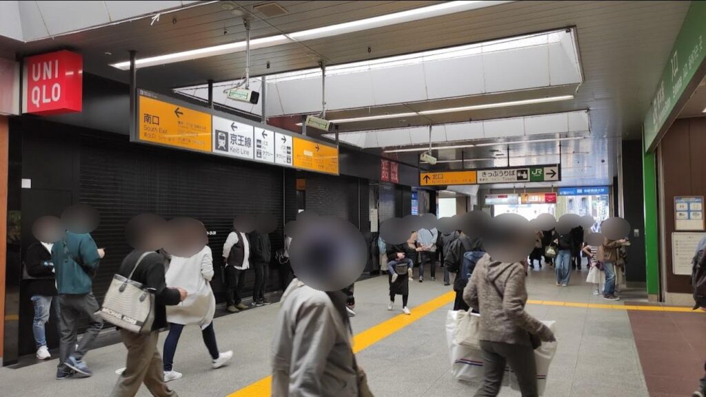 JR橋本駅の「ユニクロ」さんが閉店。「Beck's Coffee Shop」さんは改装のため、休業です。04