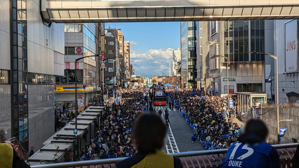 「FC町田ゼルビア」さんのJ1昇格パレードを見てきました！14
