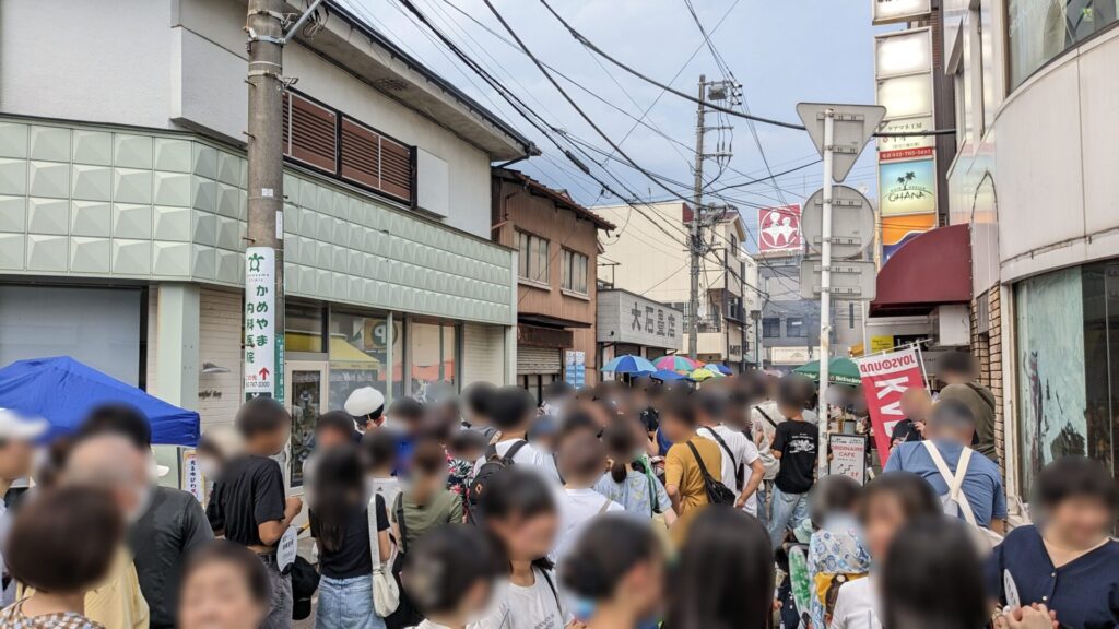 ”東林間西口まつり2024” の初日に行ってきました。13