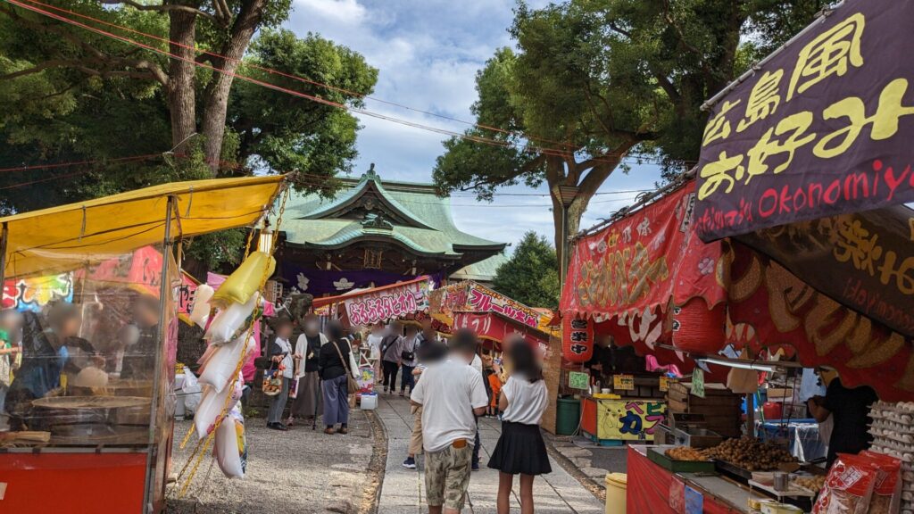 「町田八幡宮」の秋季例大祭は本日 9/22（日）までの開催です。03