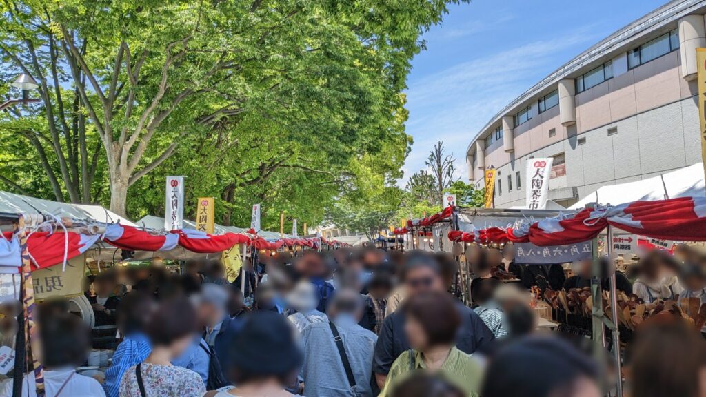 5月18日(日)まで淵野辺公園にて開催されている ”大陶器市” へ行ってきました。05