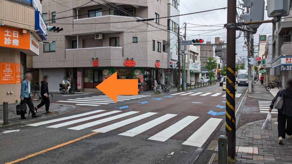 東林間の「Okoju」さんの周辺の様子。01