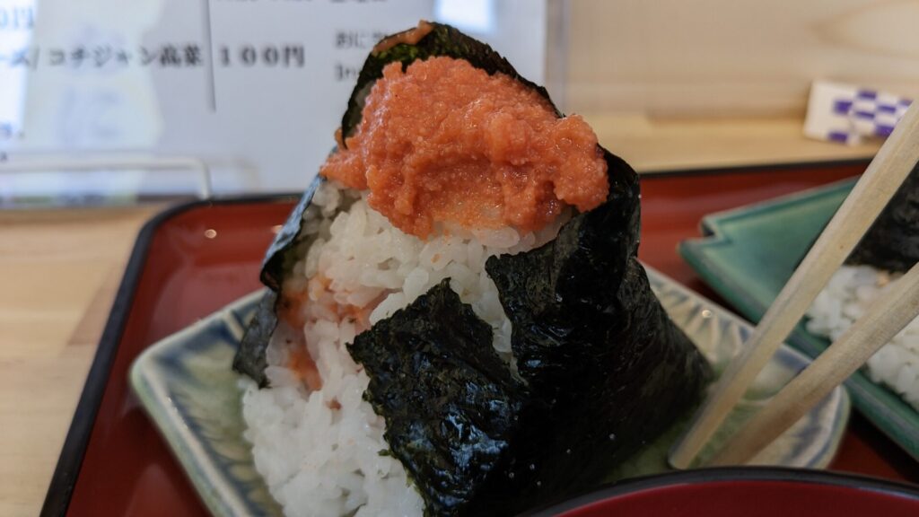 淵野辺の「おにぎりつくば」さんのおにぎりを食べてきました。12