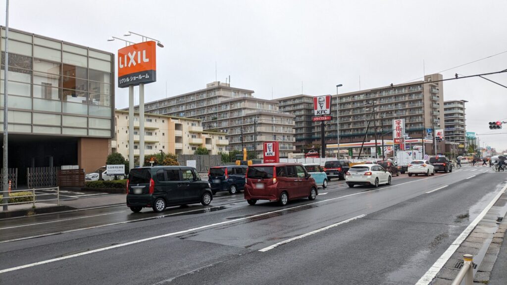 「KFC」相模原大野台店さんの改装の様子を見てきました。01