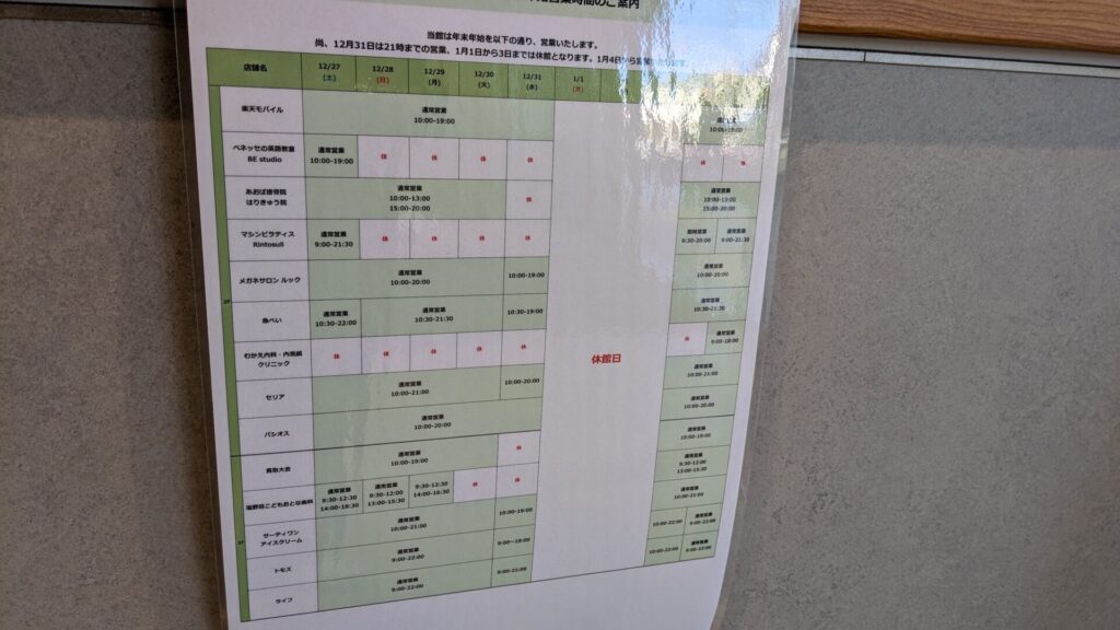 相模原市内、2026年年始の営業情報まとめ。15
