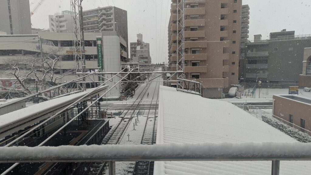 2026年2月8日（日）の相模原市内の雪の様子まとめ。13
