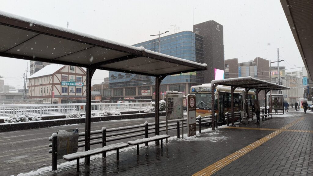 2026年2月8日（日）の相模原市内の雪の様子まとめ。14