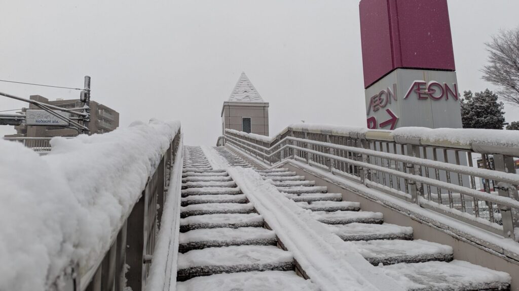 2026年2月8日（日）の相模原市内の雪の様子まとめ。17