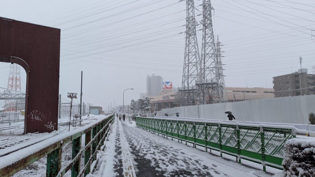 2026年2月8日（日）の相模原市内の雪の様子まとめ。30