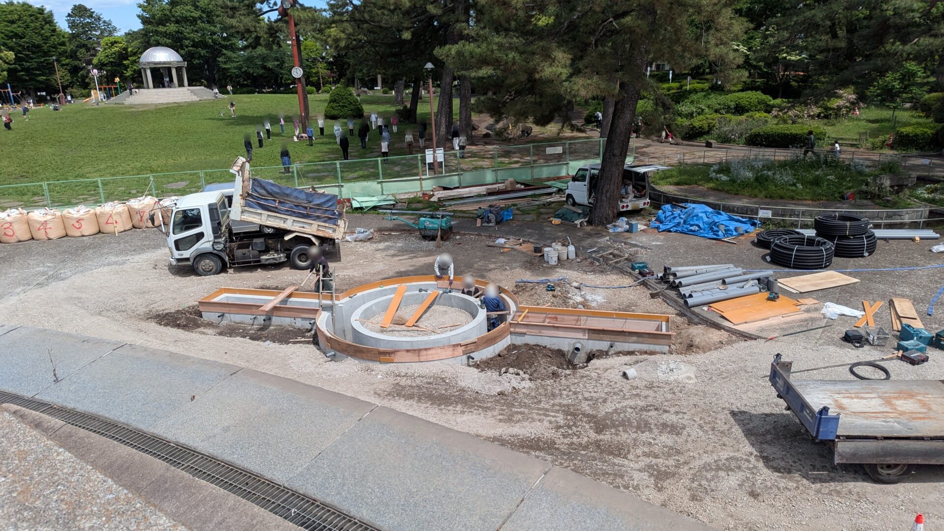 大野中央公園の改装の様子を見てきました。＠202605 02