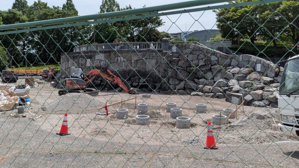 大野中央公園の改装の様子を見てきました。@202605 04